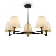 Люстра на штанге Freya FR5098PL-05BBS