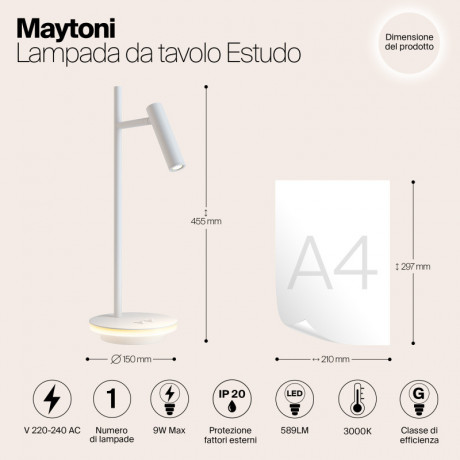 Настольная лампа Maytoni Z010TL-L8W3K