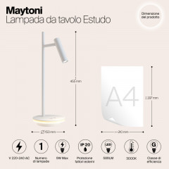 Настольная лампа Maytoni Z010TL-L8W3K