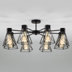 Люстра на штанге Eurosvet 70107/8 черный