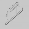 Линейный светильник Maytoni Technical P109PL-36W2.7-6K-B
