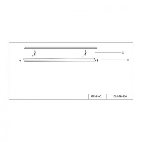 Шинопровод Favourite 1002-TB-300