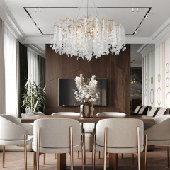 Подвесная люстра MODELUX MS.2107.800 GD