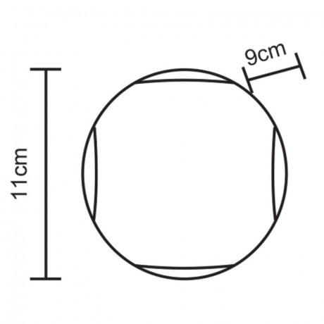 Светильник настенный ARTE Lamp A1544AL-4GY