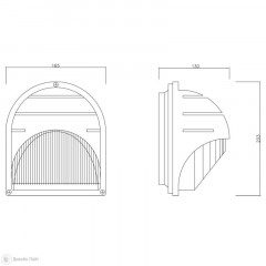 Светильник настенный ARTE Lamp A2802AL-1BK