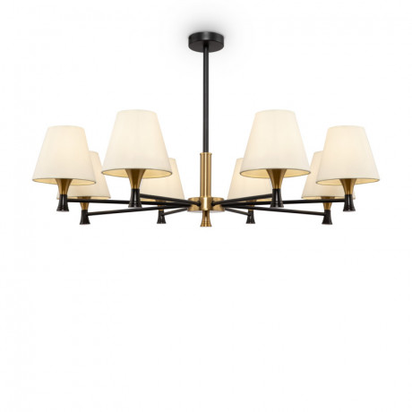 Люстра на штанге Freya FR5098PL-08BBS