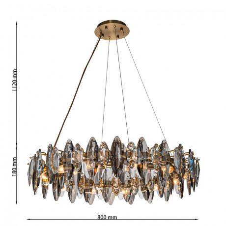 Подвесная люстра Favourite 4303-12P