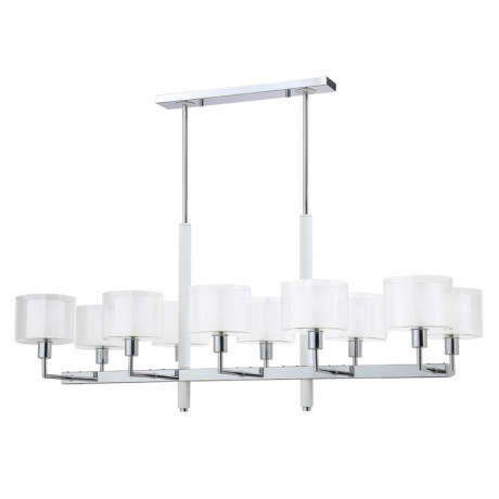 Люстра на штанге Crystal Lux MAESTRO SP-PL10 L1100 CHROME