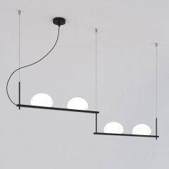 Подвесная люстра Eurosvet 70145/4 черный