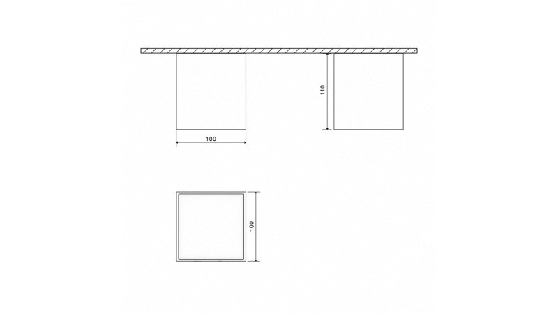 Накладной светильник DesignLed GW-8601-10-BL-NW
