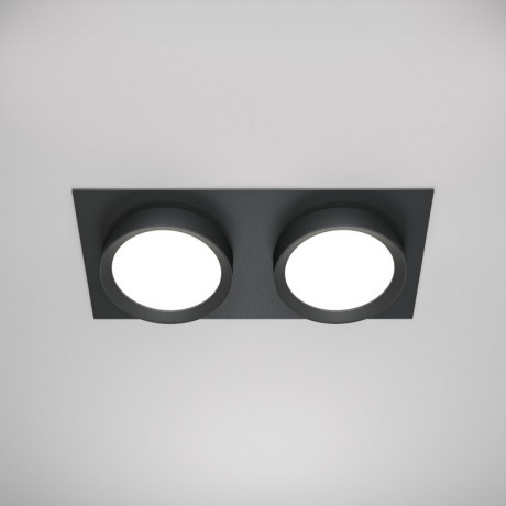 Встраиваемый светильник Maytoni Technical DL086-02-GX53-SQ-B