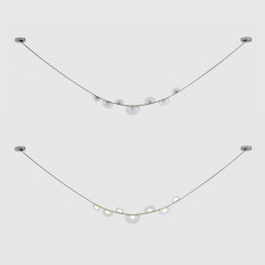 Подвесной светильник Crystal Lux BOSQUE SP7 L3000 GREY/TRANSPARENT