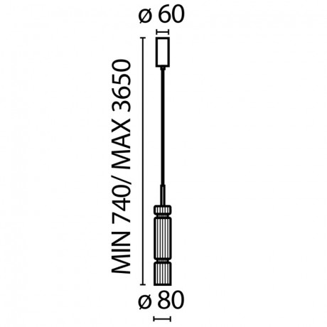 Подвесной светильник Maytoni MOD272PL-L12CH3K1
