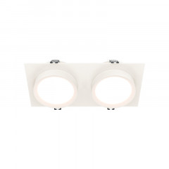 Встраиваемый светильник Maytoni Technical DL086-02-GX53-SQ-W