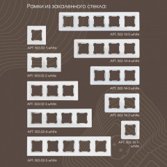 Розетка Arte Milano 203.41-1.white