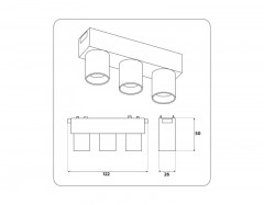 Светильник на шине Ambrella Light GV1503