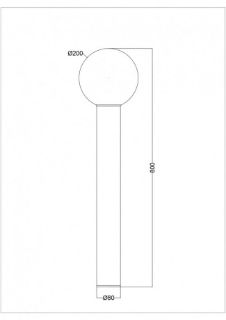 Садово-парковый светильник Maytoni O598FL-01GR