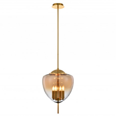 Люстра на штанге Crystal Lux MILAGRO SP4 A GOLD