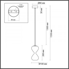 Подвесной светильник Odeon Light 5092/4LA