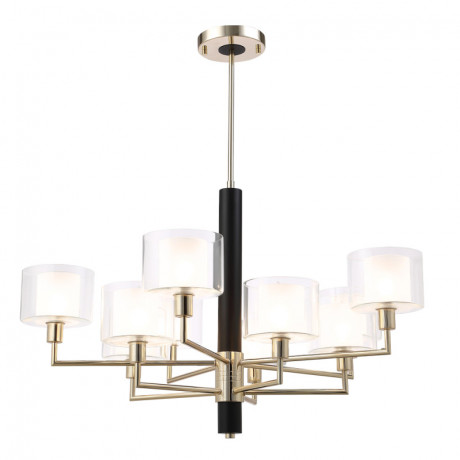 Люстра на штанге Crystal Lux MAESTRO SP-PL5+5 GOLD