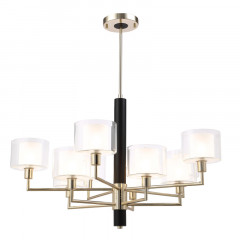 Люстра на штанге Crystal Lux MAESTRO SP-PL5+5 GOLD