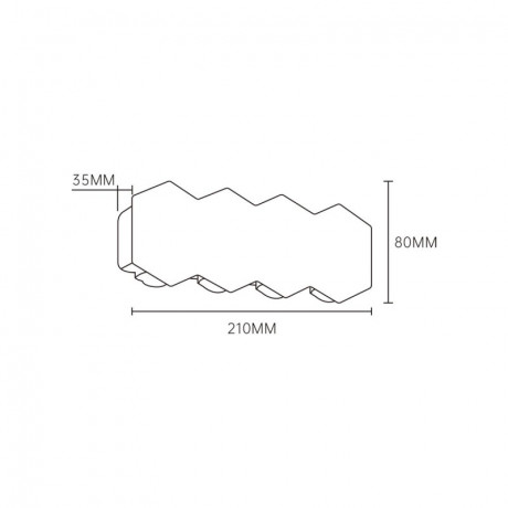 Светильник настенный Escada 30004W/03LED