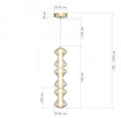 Подвесной светильник ST-Luce SL6136.213.01