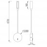 Бра Maytoni Technical C035WL-L3MG3K