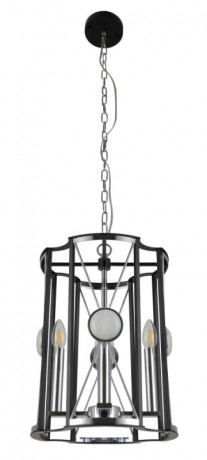 Подвесная люстра Crystal Lux TANDEM SP4 D410 CHROME