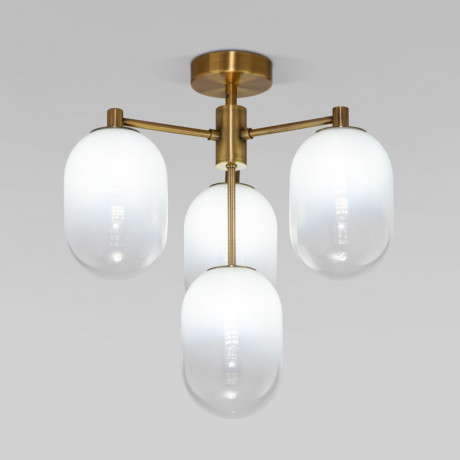 Накладная люстра Eurosvet 60161/4 латунь