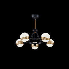 Люстра на штанге Freya FR5009PL-05B