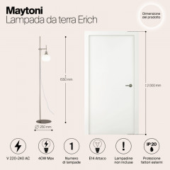 Торшер Maytoni MOD221-FL-01-N