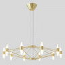 Подвесная люстра Crystal Lux DOROTEA SP10 GOLD