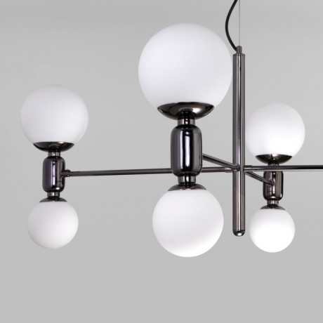 Подвесная люстра Eurosvet 30182/8 черный жемчуг