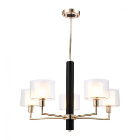 Люстра на штанге Crystal Lux MAESTRO SP-PL5 GOLD
