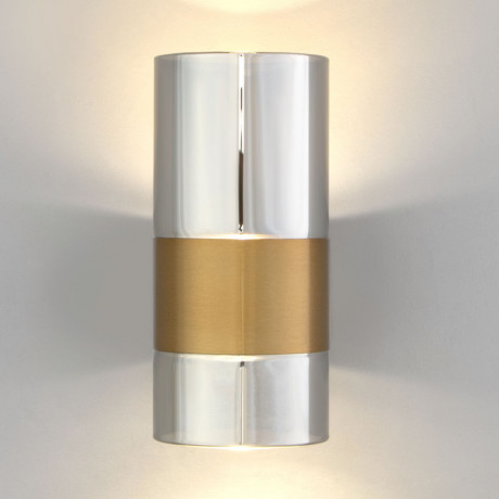 Бра Eurosvet 40021/1 LED латунь/дымчатый