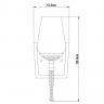 Бра ARTE Lamp A1722AP-1BA