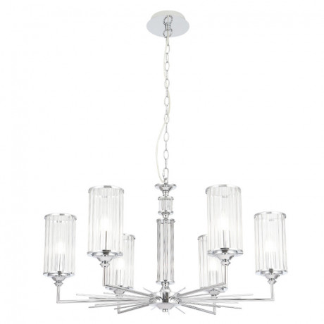 Подвесная люстра Crystal Lux GLORIA SP6 CHROME