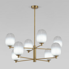 Люстра на штанге Eurosvet 60161/8 латунь