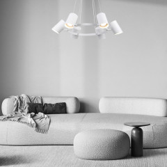 Подвесная люстра Eurosvet 70147/6 белый