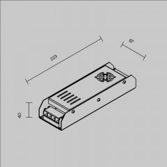 Блок питания для светодиодной ленты Maytoni Technical 811004
