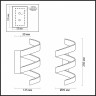 Бра Odeon Light 3832/9WL
