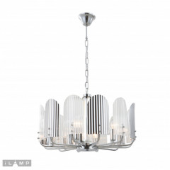 Подвесная люстра iLamp 15571-6 CR+MULT