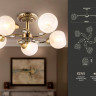 Люстра на штанге Ambrella Light TR3064