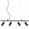 Подвесная люстра Crystal Lux CLT 015C4 L800 BL