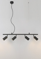 Подвесная люстра Crystal Lux CLT 015C4 L800 BL