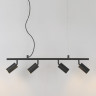 Подвесная люстра Crystal Lux CLT 015C4 L800 BL