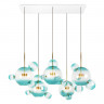 Подвесная люстра LOFT IT 2027-S5 Blue