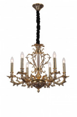 Подвесная люстра Lucia Tucci FIRENZE 1780.6 antique gold