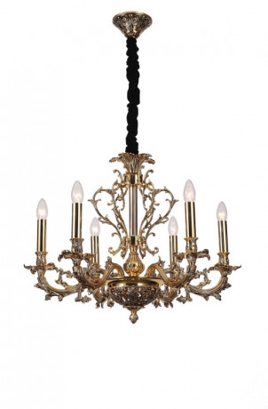 Подвесная люстра Lucia Tucci FIRENZE 1780.6 antique gold